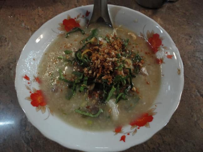 Cháo gà