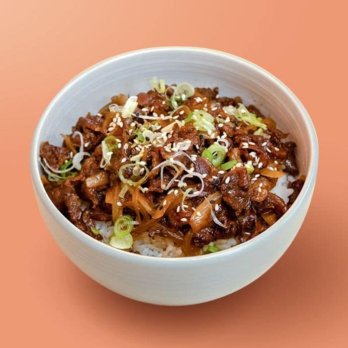 Cơm bò nướng Hàn