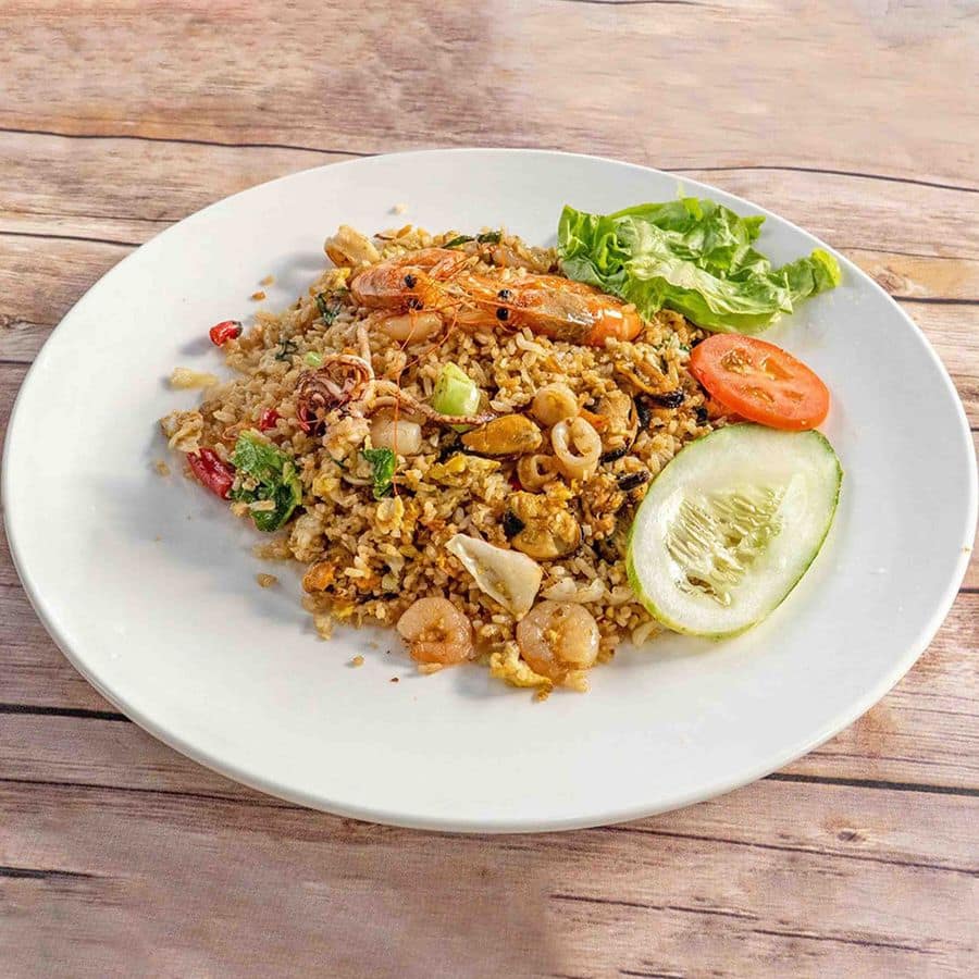 Cơm chiên hải sản