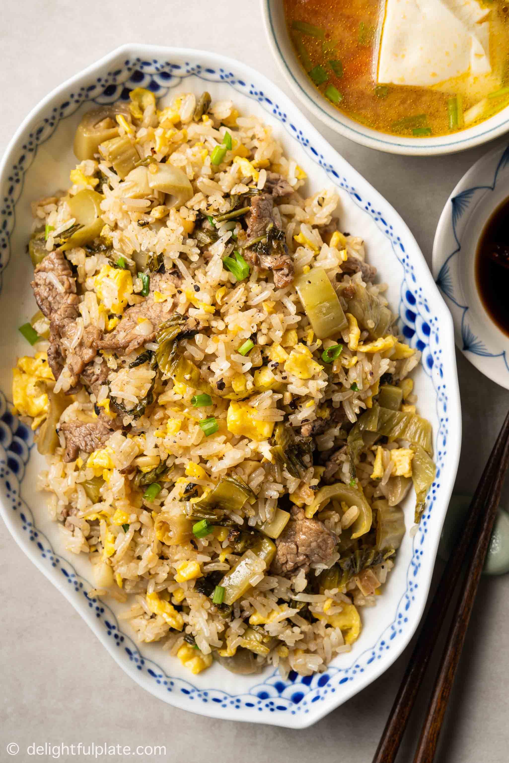 Cơm rang dưa bò